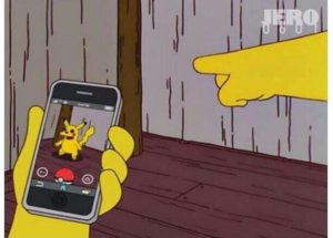 Simpsons Pokémon Go