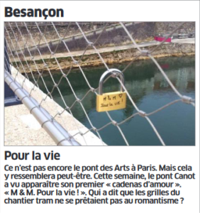Est Républicain Besançon Cadenas